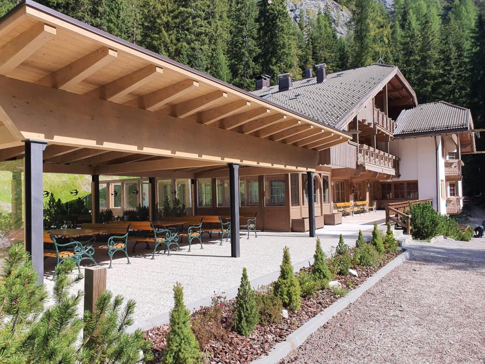 Hotel Villetta Maria Cottage Canazei Esterno foto